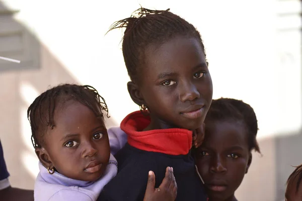 Potrait Child School Village — Stock Photo, Image