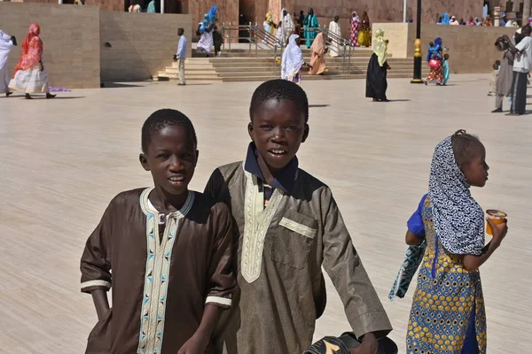 Toubě Mešita Centrum Mouridism Senegal — Stock fotografie