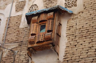 Geleneksel evlerde sanaa, Yemen 