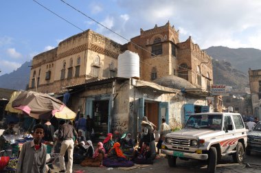 Her zamanki sabah telaşı içinde: Ta'izz, Yemen
