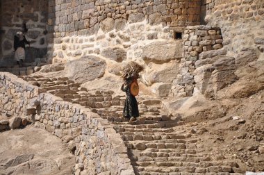 Al Hajjarah, Yemen sokak yerel halkın yaşam 