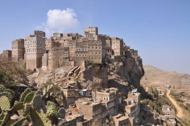 Mount ın, Yemen Al Hajjarah Köyü