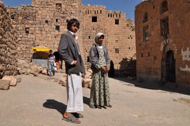 Yemen'deki bayt Baws Köyü