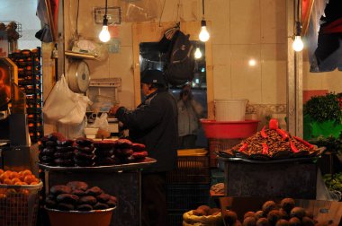   Iran 'ın en eski pazarı olan Tebriz Çarşısı içinde