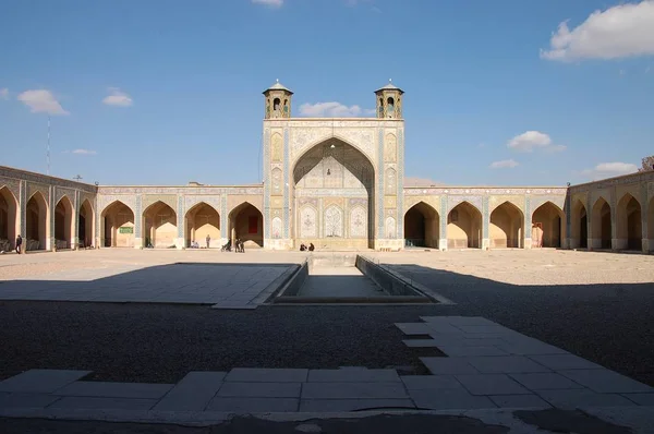 Şiraz Ran Daki Nasir Molk Camii Nin Mimarisi — Stok fotoğraf