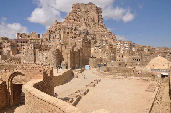 Thula Altes Jemenitisches Traditionelles Dorf Jemen — Stockfoto