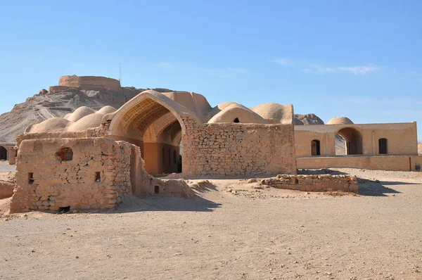 Ruinas Del Templo Del Fuego Zoroastriano Yazd —  Fotos de Stock