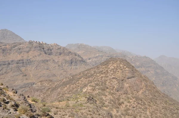 Τοπίο Των Βουνών Haraz Υεμένη — Φωτογραφία Αρχείου