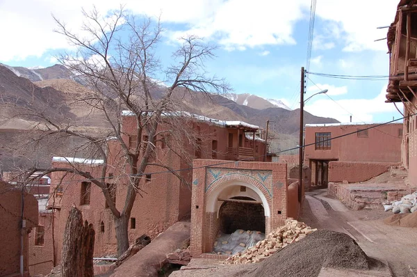 Explore Antiga Aldeia Iraniana Abyaneh — Fotografia de Stock