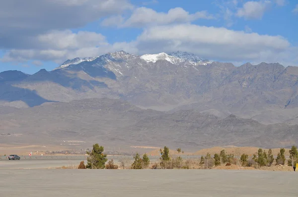 Iranische Wüste Und Berglandschaft — Stockfoto