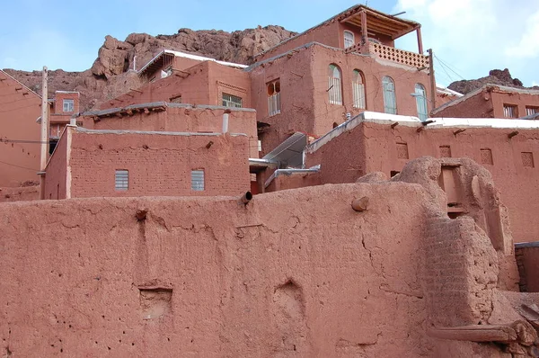 Explore Ancient Iranian Village Abyaneh — Stock Photo, Image