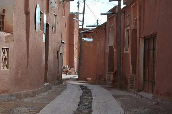 Explore Ancient Iranian Village Abyaneh — Stock Photo, Image