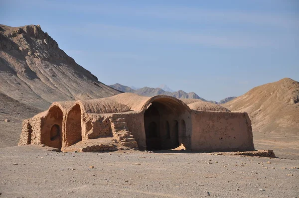 Ruinas Del Templo Del Fuego Zoroastriano Yazd —  Fotos de Stock