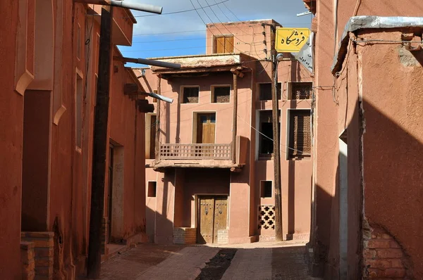 Explore Ancient Iranian Village Abyaneh — Stock Photo, Image