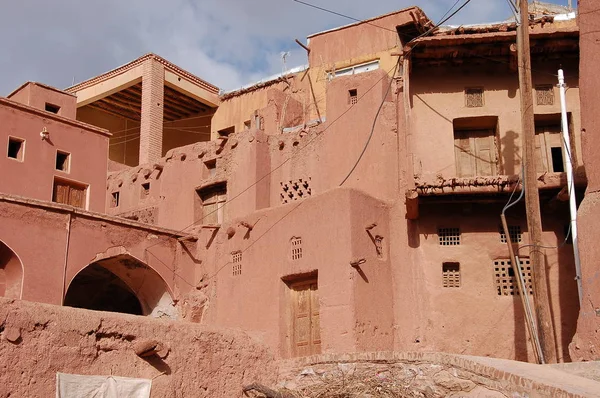 Explore Antiga Aldeia Iraniana Abyaneh — Fotografia de Stock