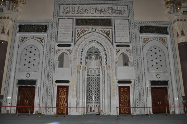 Interior Saleh Mosque — Stock Photo, Image
