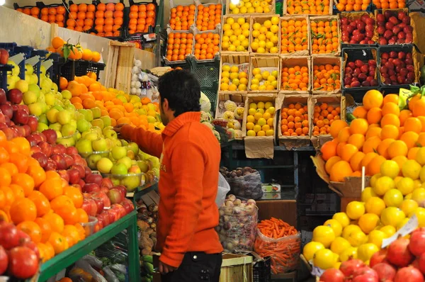 Dentro Del Bazar Tabriz Mercado Más Antiguo Irán —  Fotos de Stock