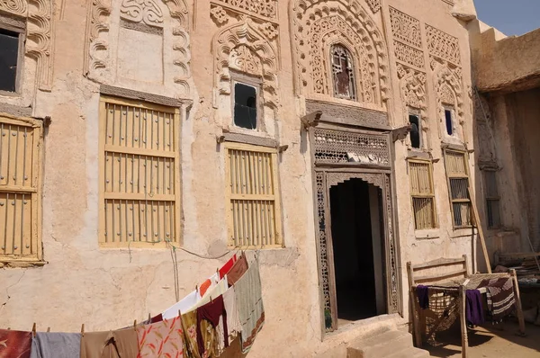 Vista Interior Mesquita Zabid Iêmen — Fotografia de Stock