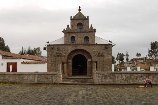 Życie Uliczne Riobamba Ecuador — Zdjęcie stockowe