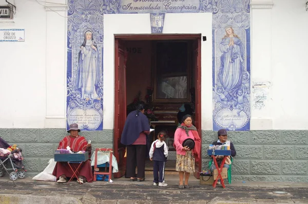 Agosto 2007 Ecuador Vita Strada Riobamba Ecuador — Foto Stock