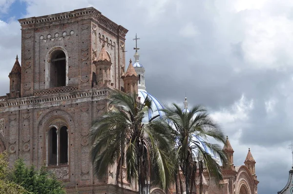 Cattedrale Dell Immacolata Concezione Cuenca Ecuador — Foto Stock