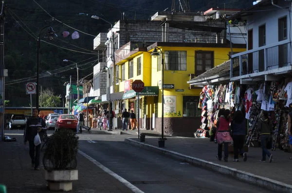 Vida Rua Orellana Equador — Fotografia de Stock