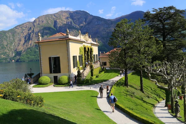 Villa Del Balbianello Teras Manzarası — Stok fotoğraf