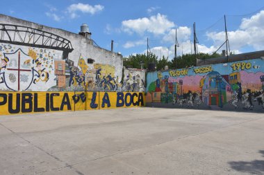 Buenos Aires sokak manzaralı