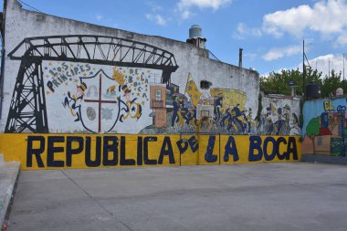 Buenos Aires sokak manzaralı