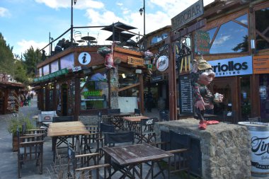 El Calafate, Arjantin renkli cadde görünümü