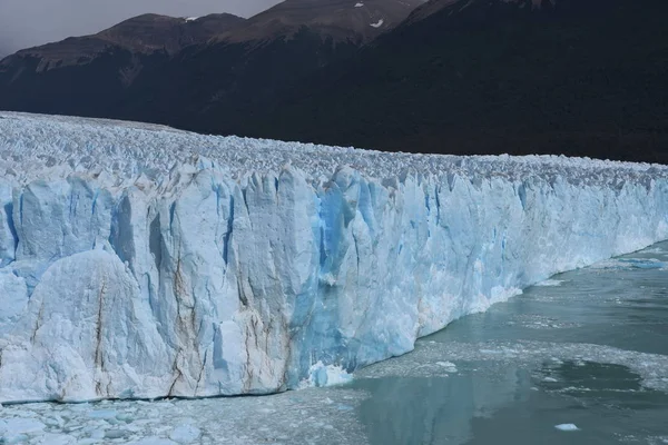 Льодовик Періто Морено Патагонії — стокове фото