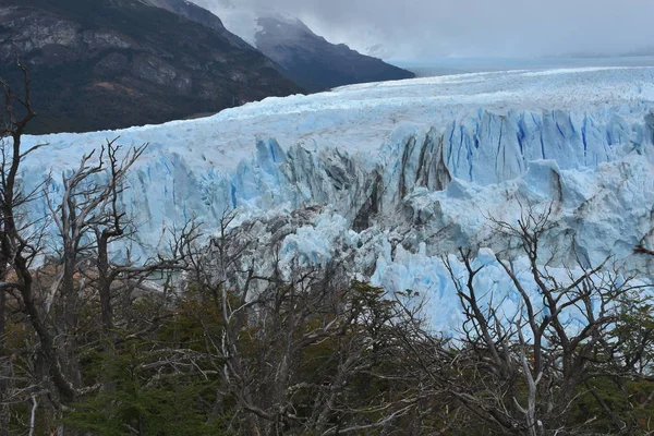 Gletscher Perito Moreno Patagonien — Stockfoto