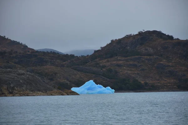 Błękitne Góry Lodowe Argentino Lake Patagonia Argentina — Zdjęcie stockowe