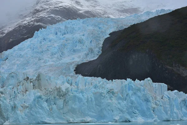 Ghiacciaio Spegazzini Vista Dal Lago Argentino Patagonia Paesaggio Argentina — Foto Stock