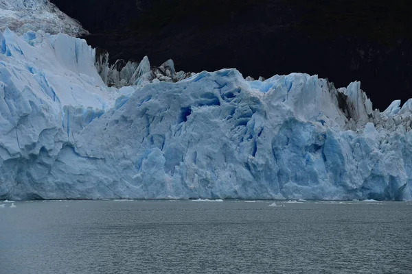 Spegazzini Glaciar Vista Lago Argentino Paisagem Patagônia Argentina — Fotografia de Stock