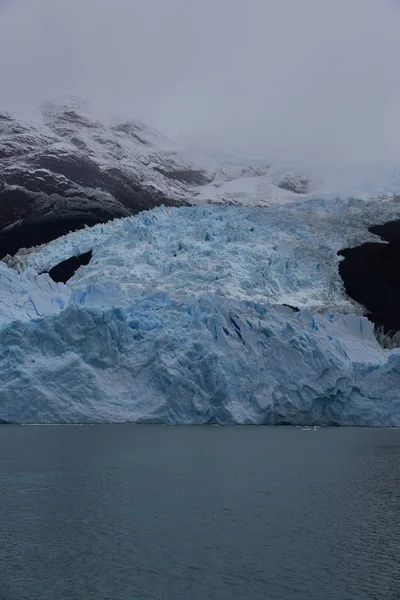 Spegazzini Glaciar Vista Lago Argentino Paisagem Patagônia Argentina — Fotografia de Stock