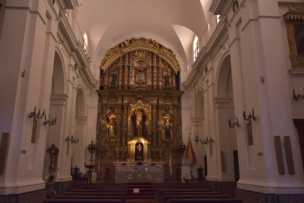 在布宜诺斯艾利斯美丽的教堂内 — 图库照片