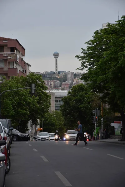 Ankara Ilinde Trafik — Stok fotoğraf