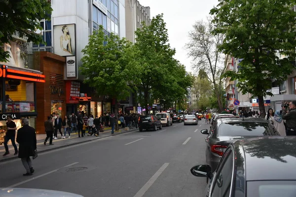 Verkeer Ankara City — Stockfoto