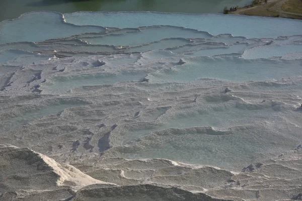 Pamukkale Turkey April 2019 Blue Water Pool — Stock Photo, Image