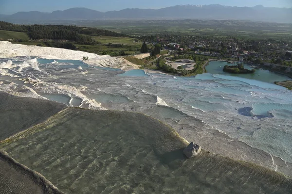 Pamukkale Turkey April 2019 Blue Water Pool — Stock Photo, Image