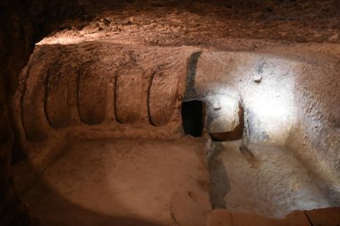 Kaymaklı Yeraltı Şehir Köyü, Kapadokya, Türkiye