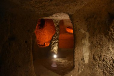 Kaymaklı Yeraltı Şehir Köyü, Kapadokya, Türkiye