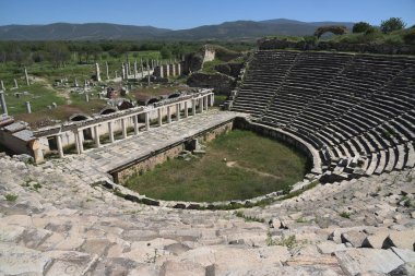 Afrodisias antik kenti kalıntıları, türkiye 