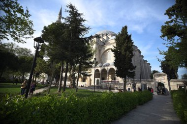 İstanbul'un tarihi merkezinde ki caddenin görünümü, Türkiye