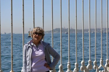 Dolmabahçe Sarayı'nı ziyaret eden turistler, İstanbul