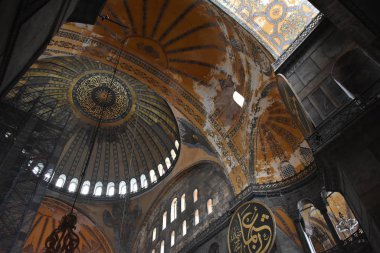 view of Hagia Sophia, Istanbul clipart
