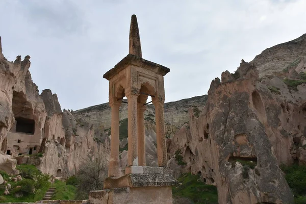 Zelve Ruinen Kappadokien Türkei — Stockfoto