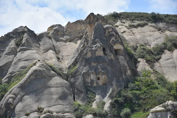 Bela Paisagem Aldeia Goreme Capadócia Região Central Anatólia Turquia Ásia — Fotografia de Stock