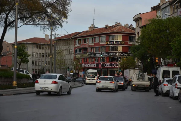 Konya Turquia Maio 2019 Vista Das Ruas Centrais Cidade — Fotografia de Stock